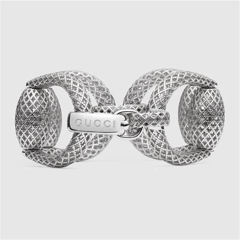 gucci horsebit jewelry|Gucci Horsebit bracelet silver.